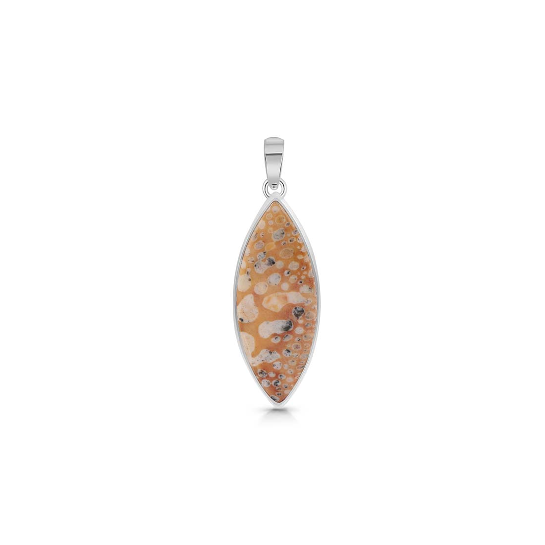 Deerfawn Jasper Pendant-(DFJ-P-33.)